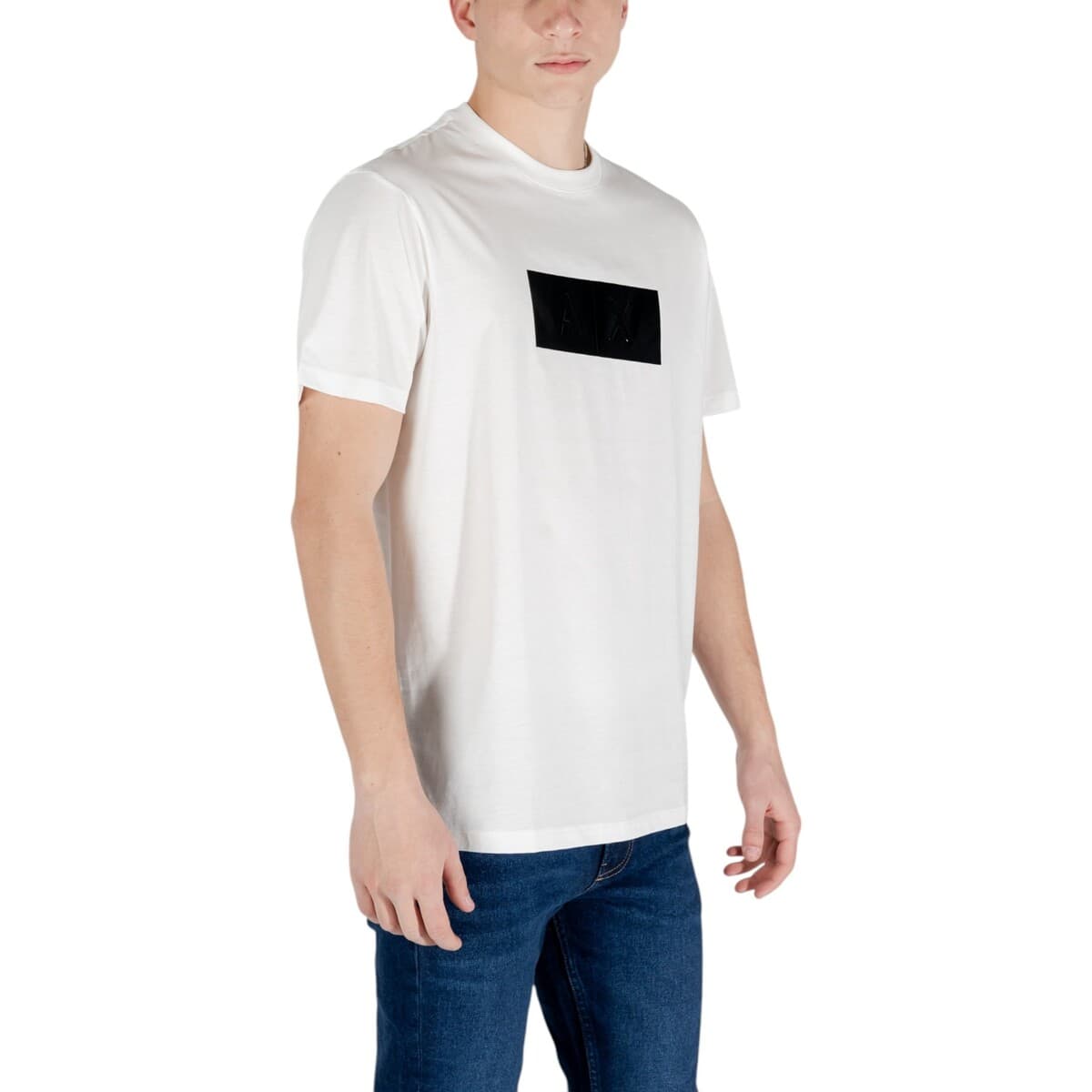 Men's Polo Shirts EAX White