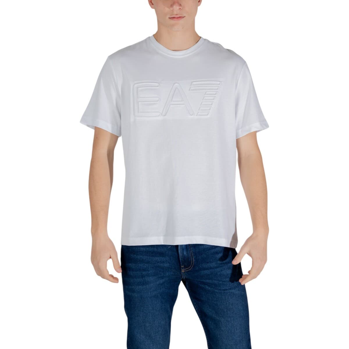 Men's Polo Shirts EA7 White