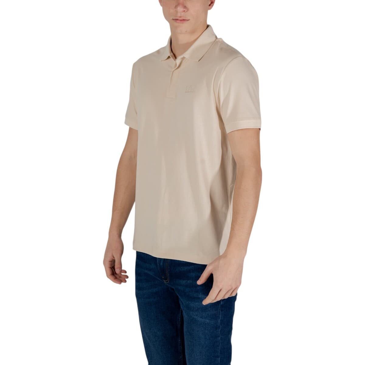 Men's Polo Shirts EA7 Beige