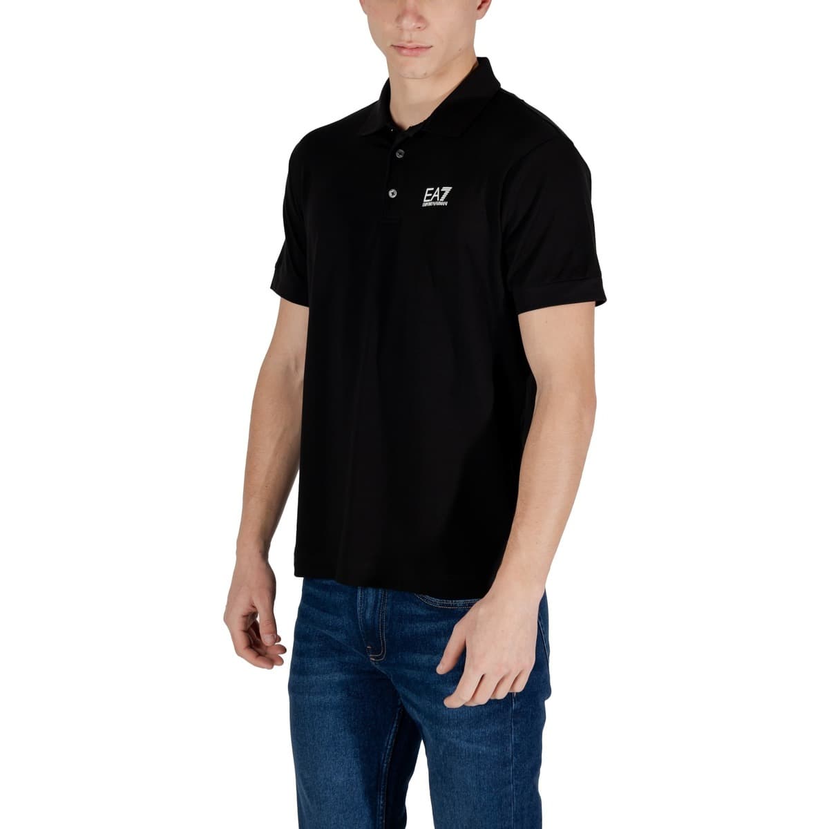 Men's Polo Shirts EA7 Black