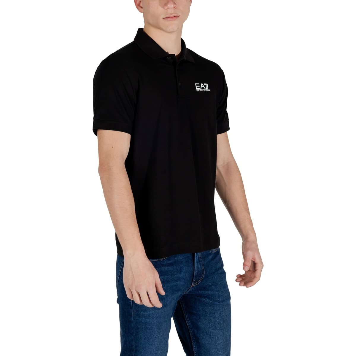Men's Polo Shirts EA7 Black