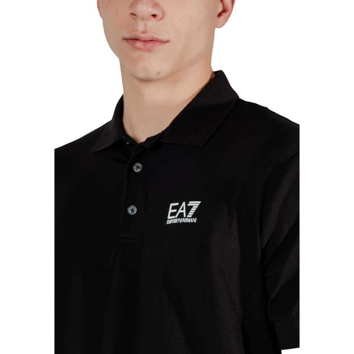 Men's Polo Shirts EA7 Black