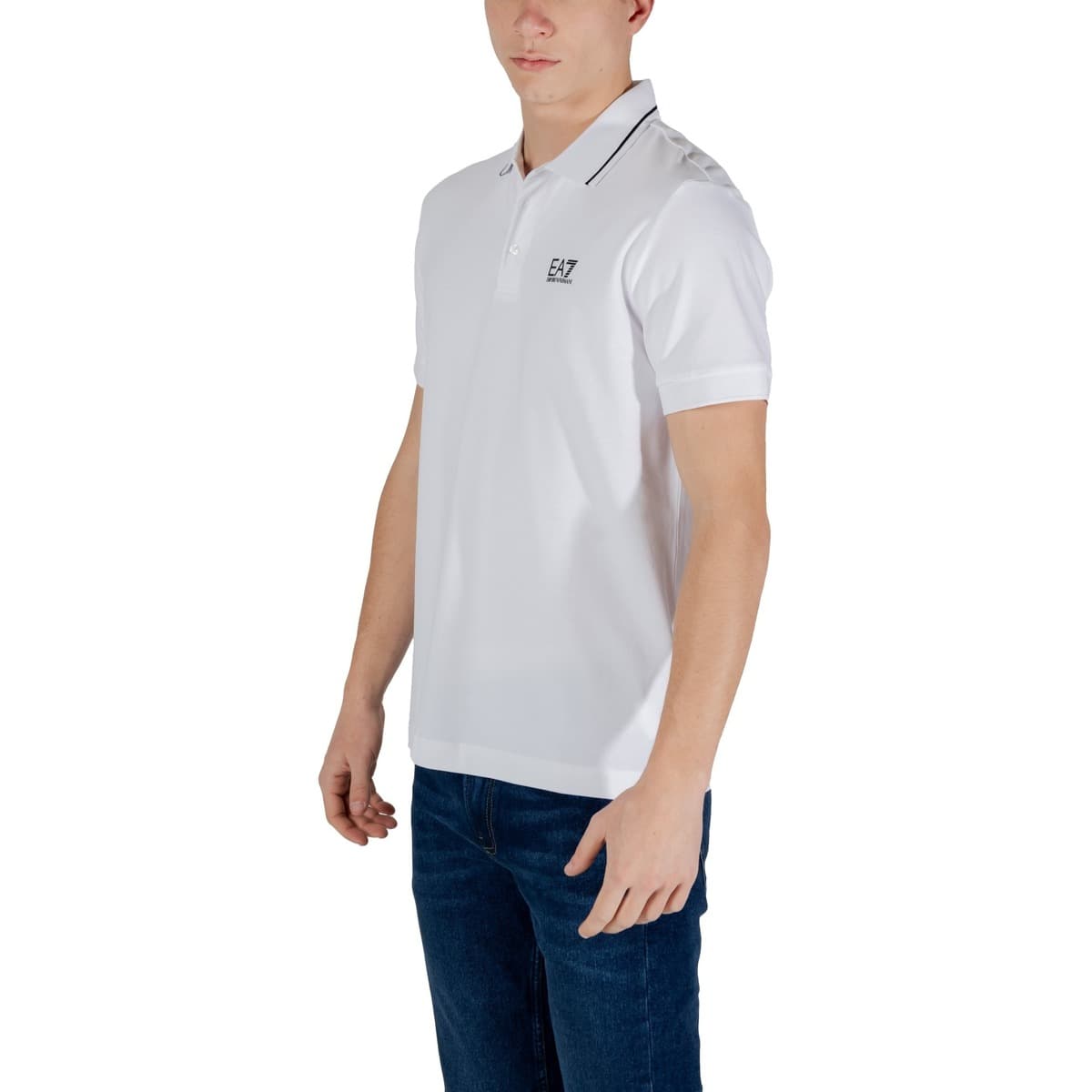 Men's Polo Shirts EA7 White