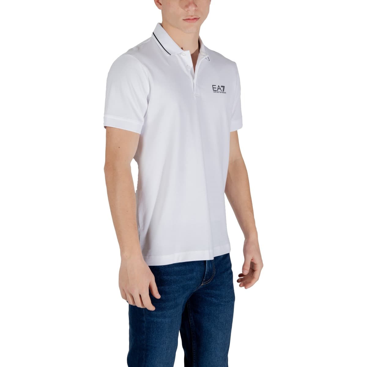 Men's Polo Shirts EA7 White