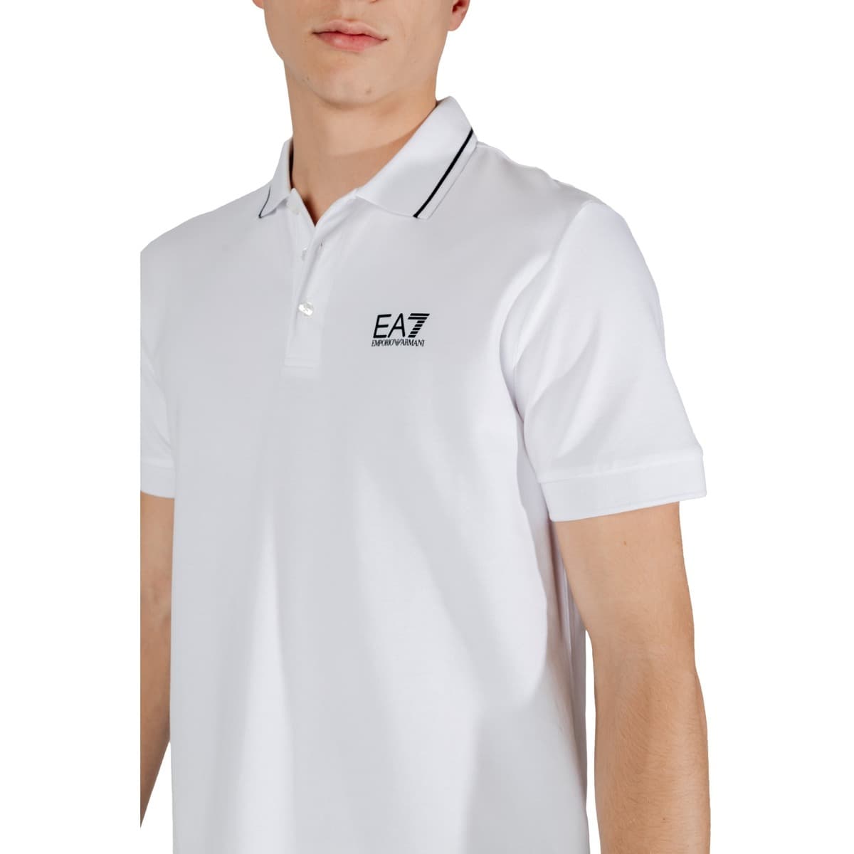 Men's Polo Shirts EA7 White