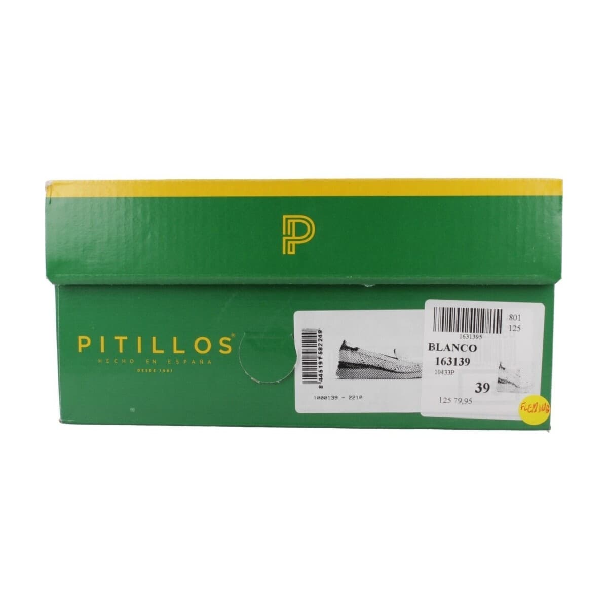 Women's Derby Shoes Pitillos White