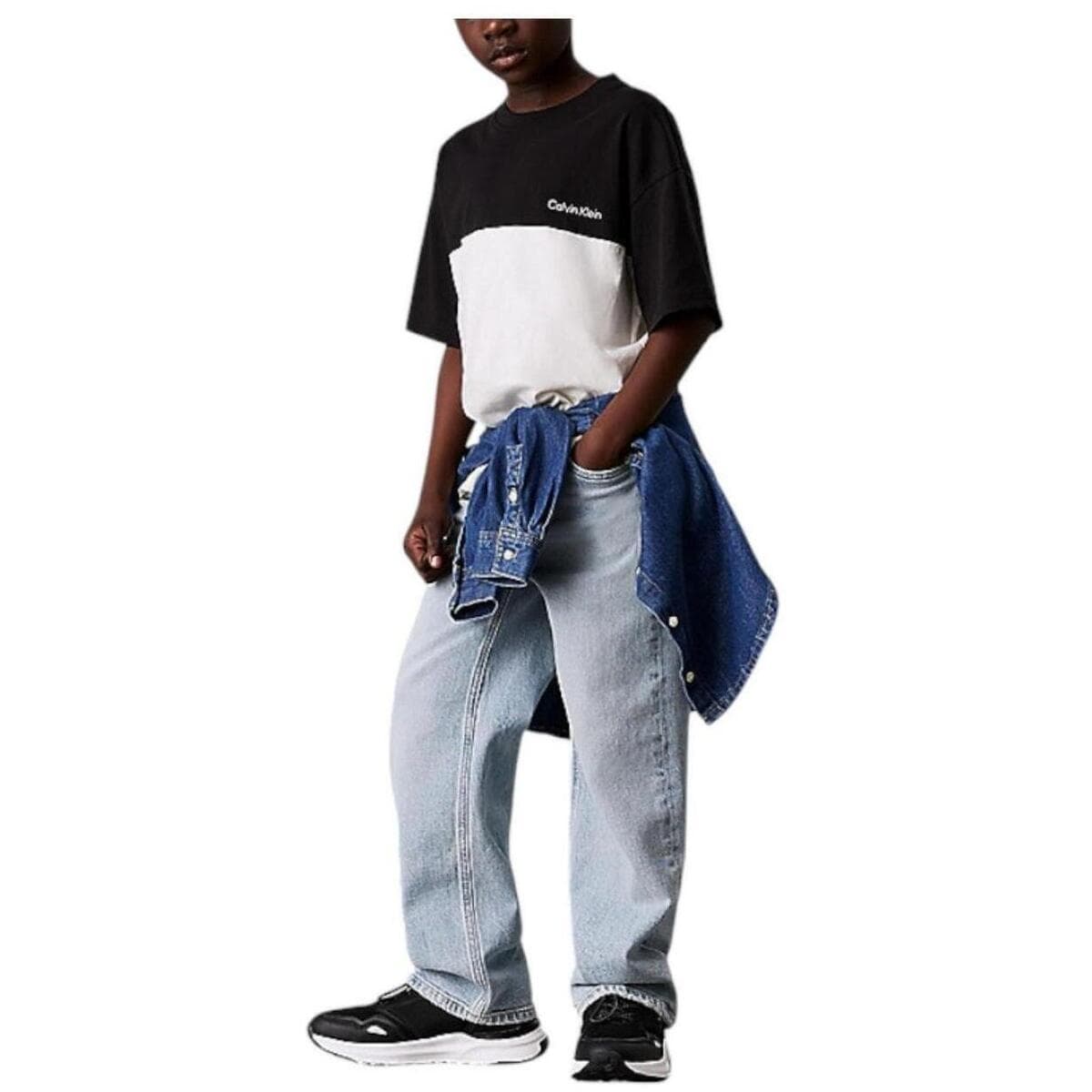 Boys' T-Shirts Calvin Klein Black