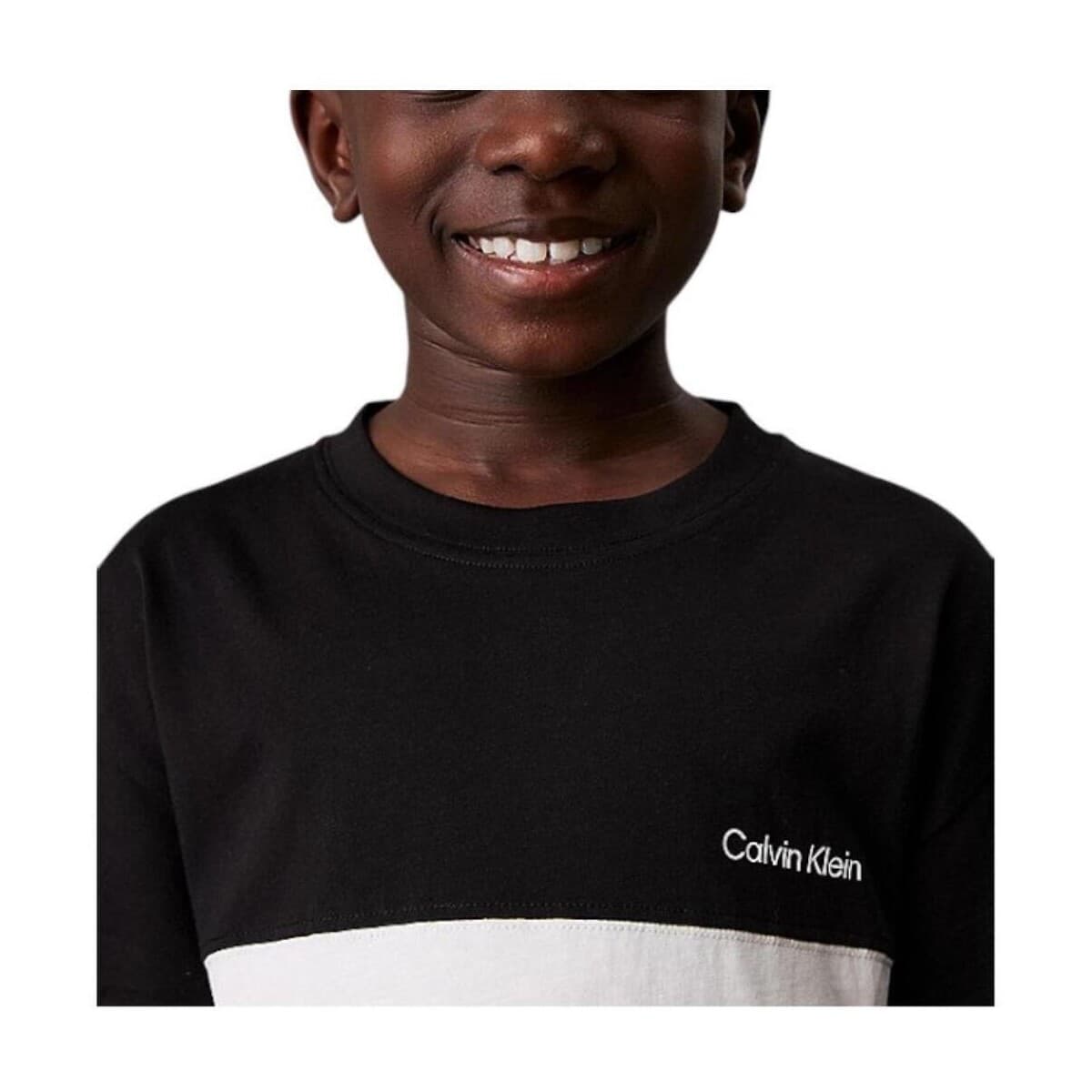 Boys' T-Shirts Calvin Klein Black