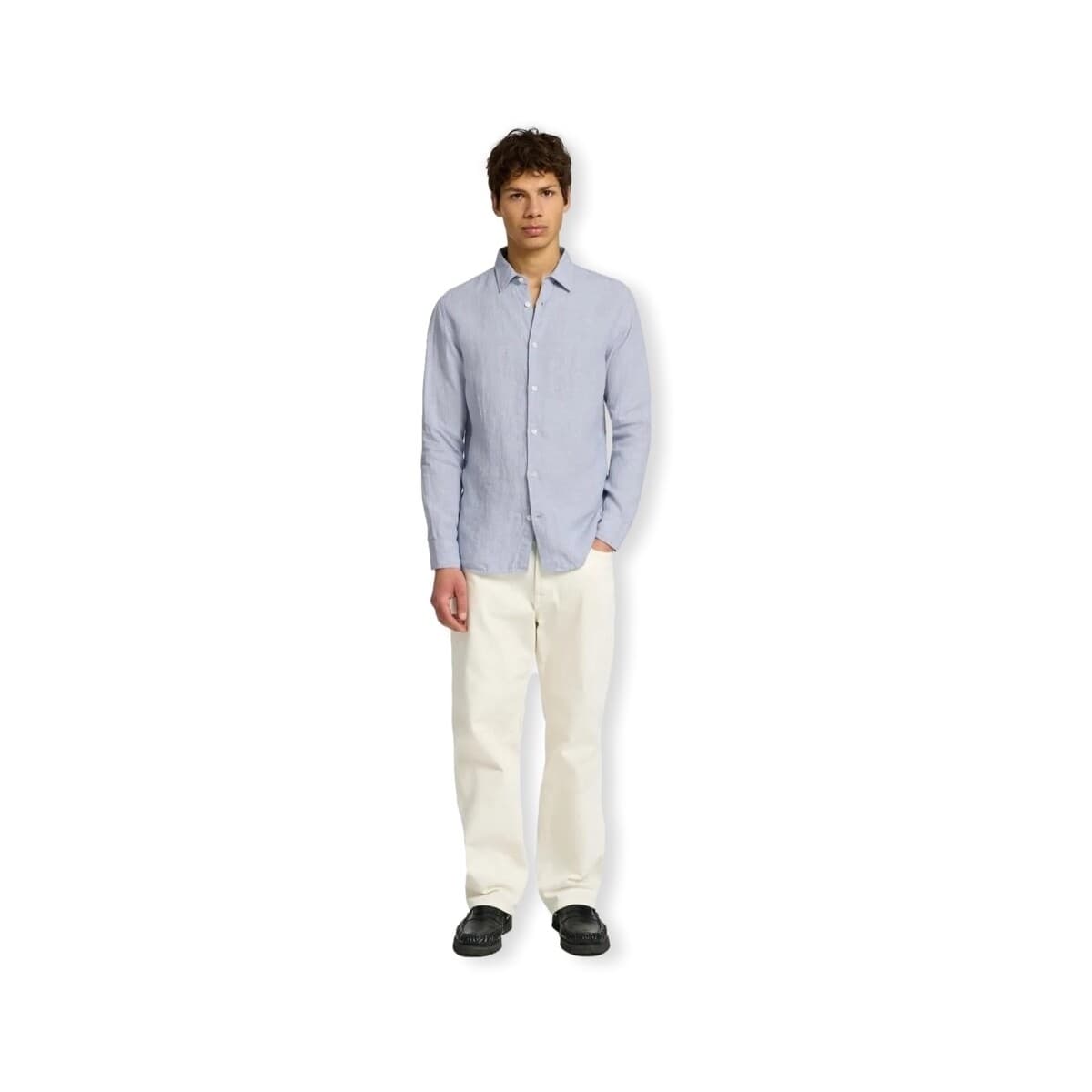 Men's Shirts Selected Blue