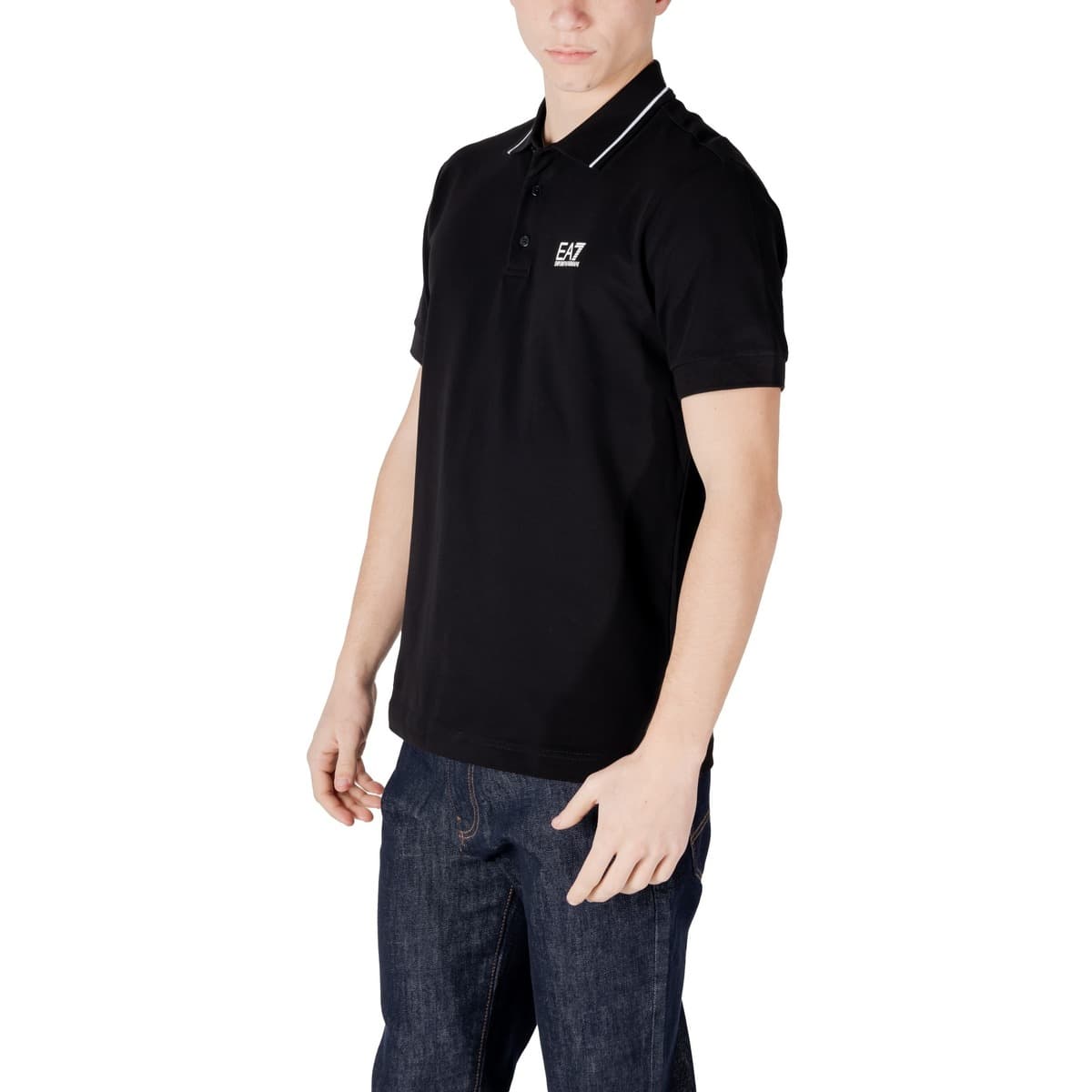 Men's Polo Shirts EA7 Black