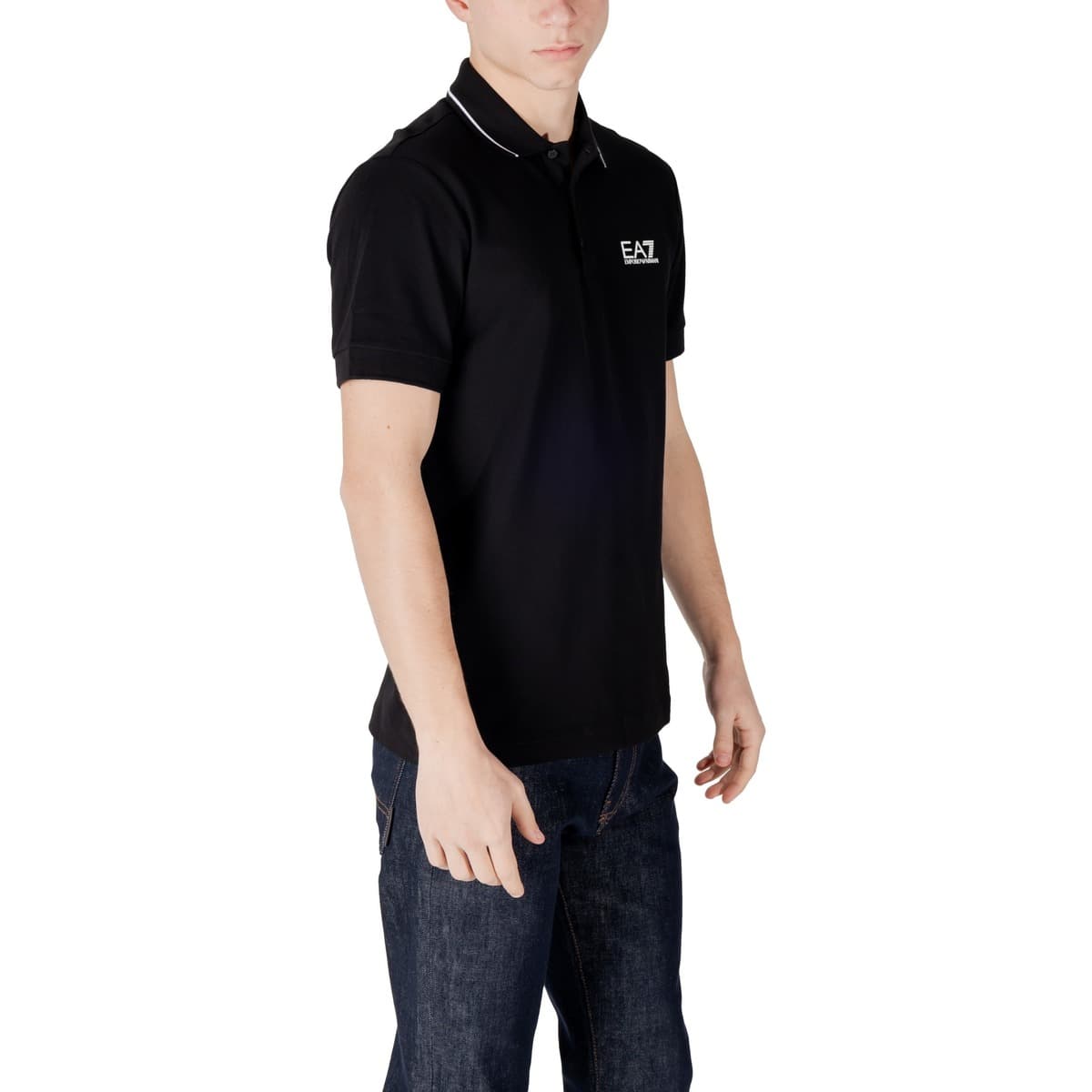Men's Polo Shirts EA7 Black