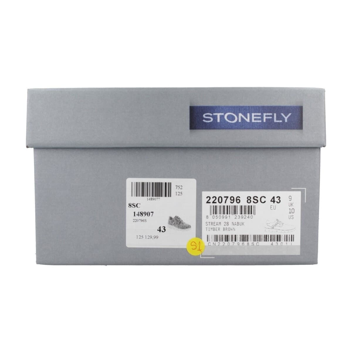 Men's Derby Shoes Stonefly Brown