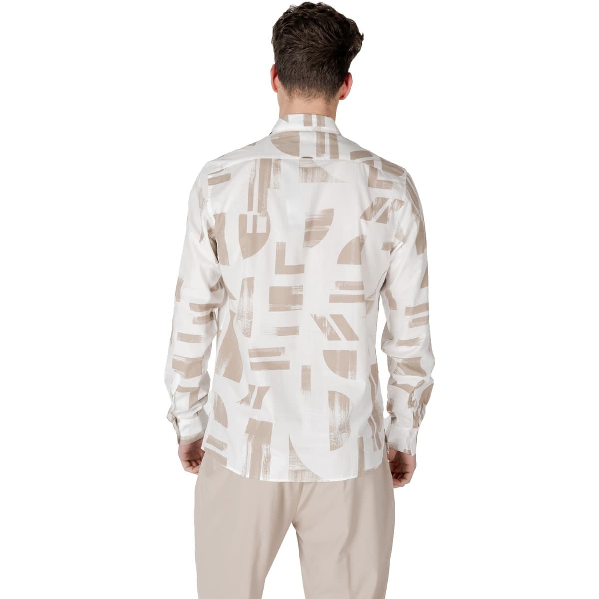 Men's Shirts Antony Morato Beige