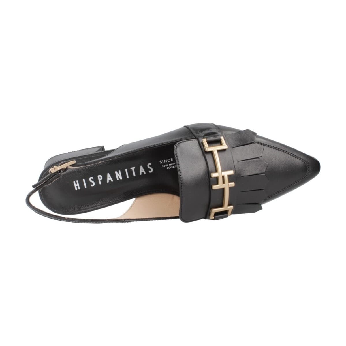Women's Ballet Flats Hispanitas Black
