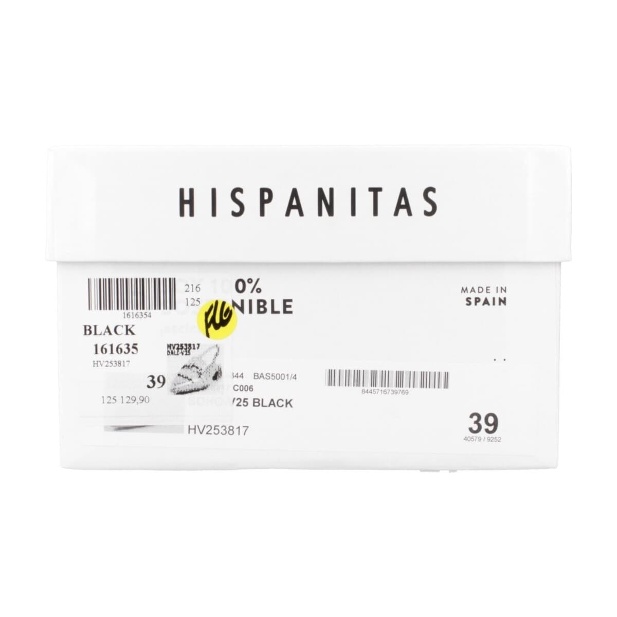 Women's Ballet Flats Hispanitas Black