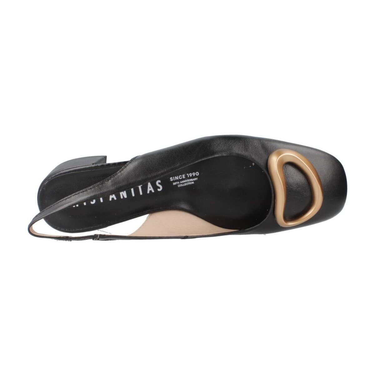 Women's Ballet Flats Hispanitas Black