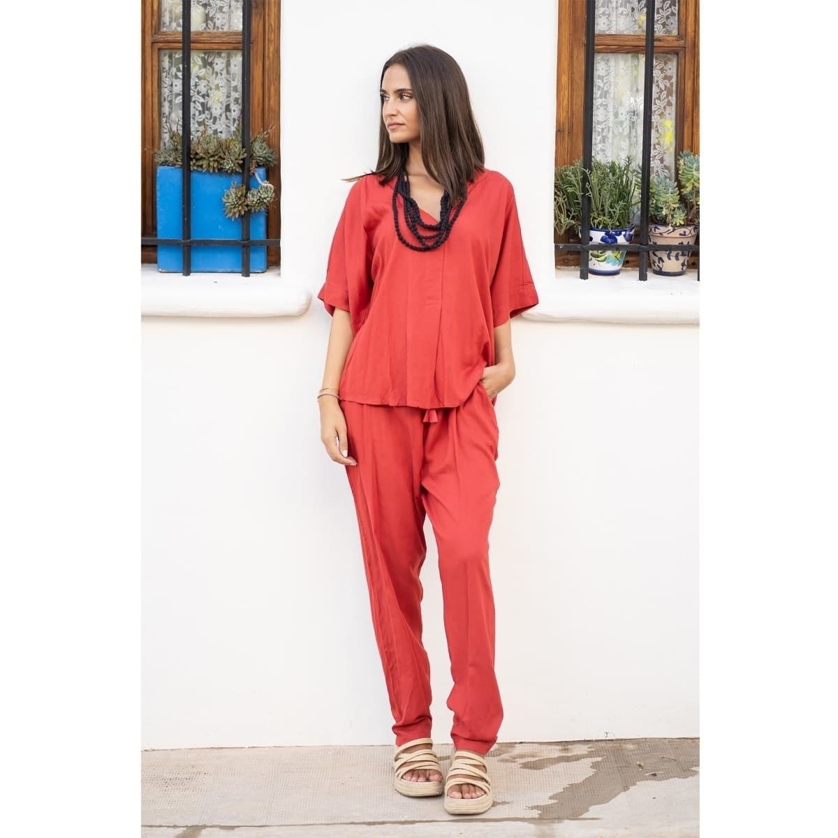 Women's T-Shirts Isla Bonita By Sigris Red