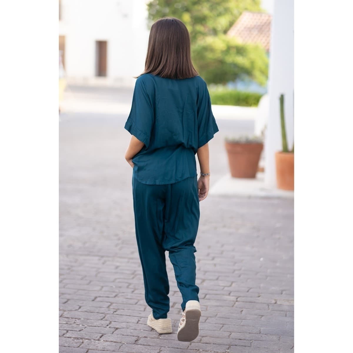 Women's T-Shirts Isla Bonita By Sigris Blue