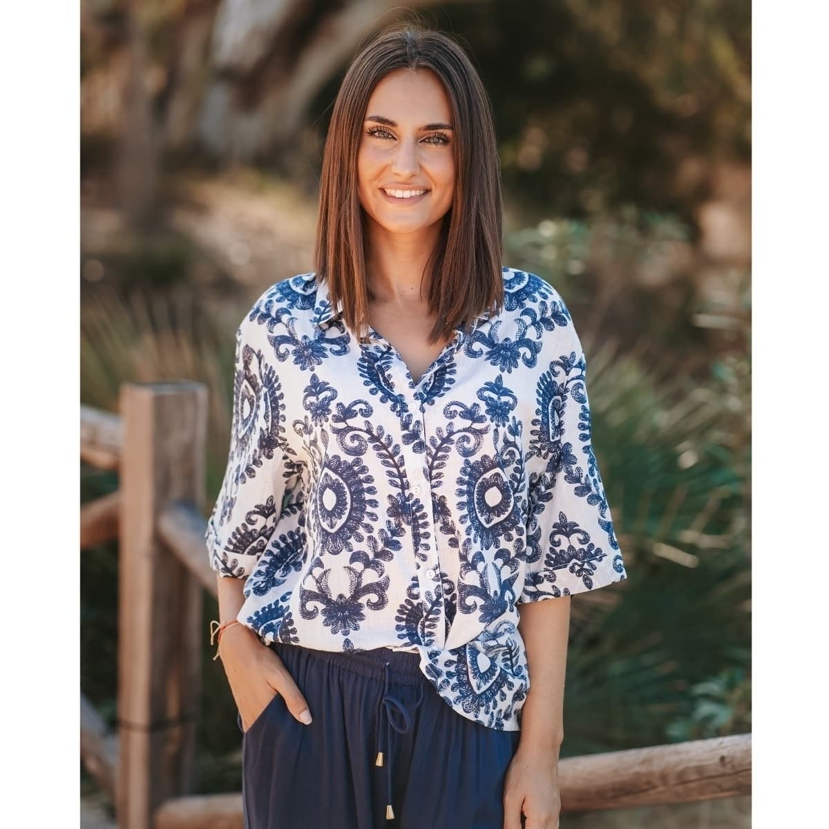 Women's Shirts Isla Bonita By Sigris Blue