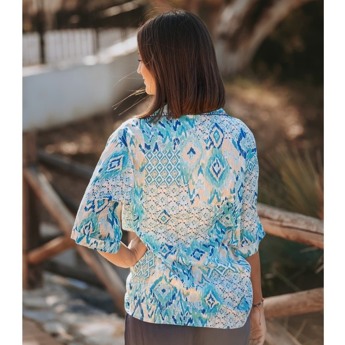 Women's Shirts Isla Bonita By Sigris Blue