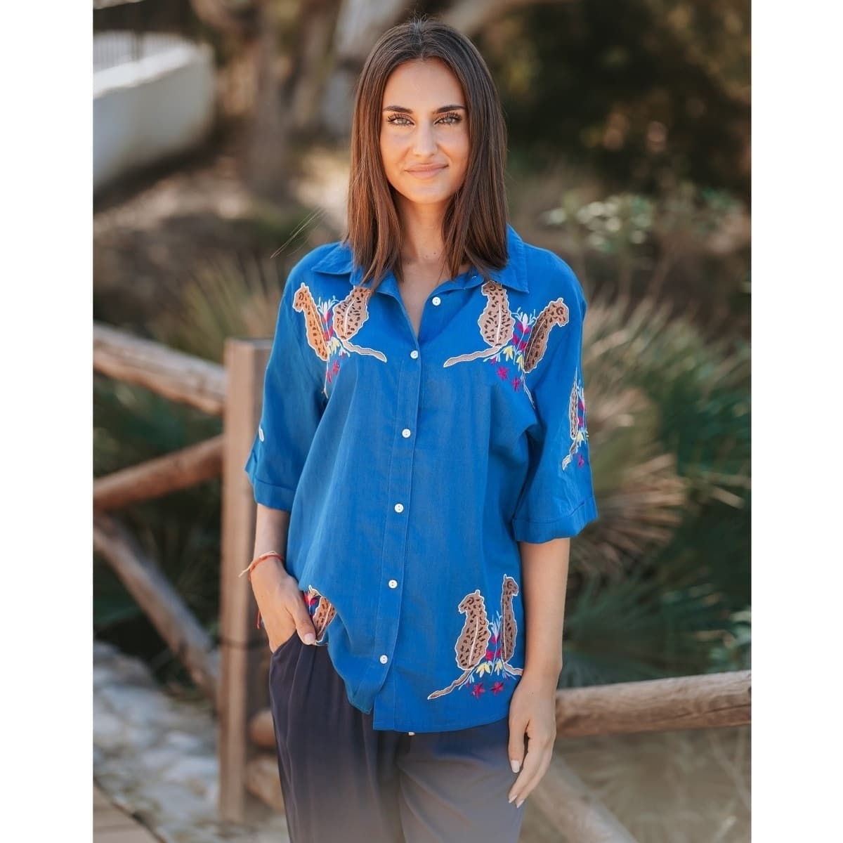 Women's Shirts Isla Bonita By Sigris Blue