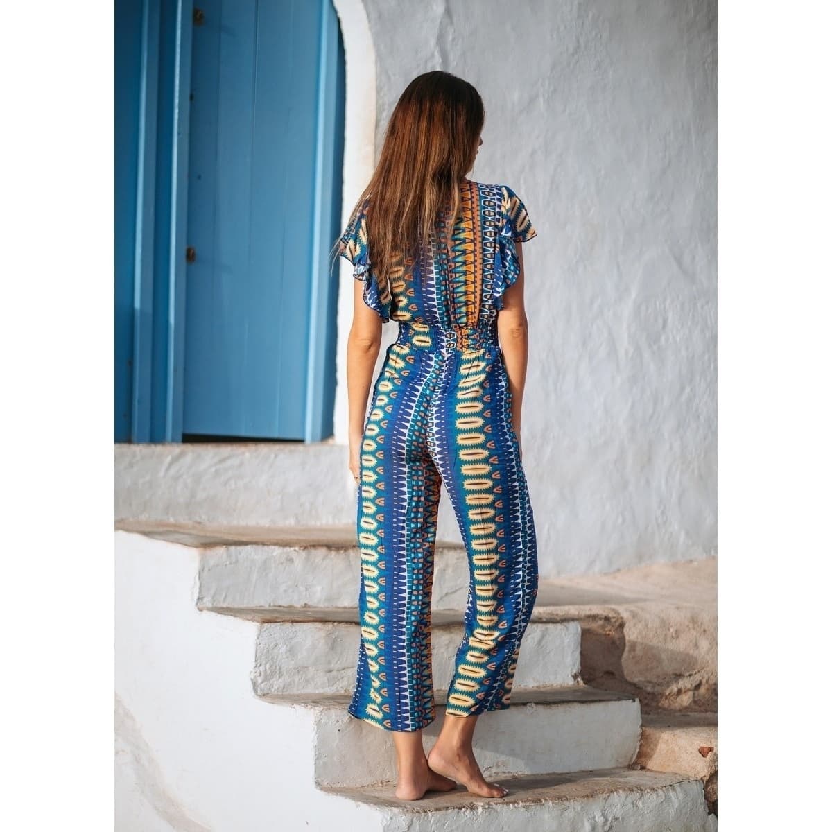 Women's Jumpsuits Isla Bonita By Sigris Blue