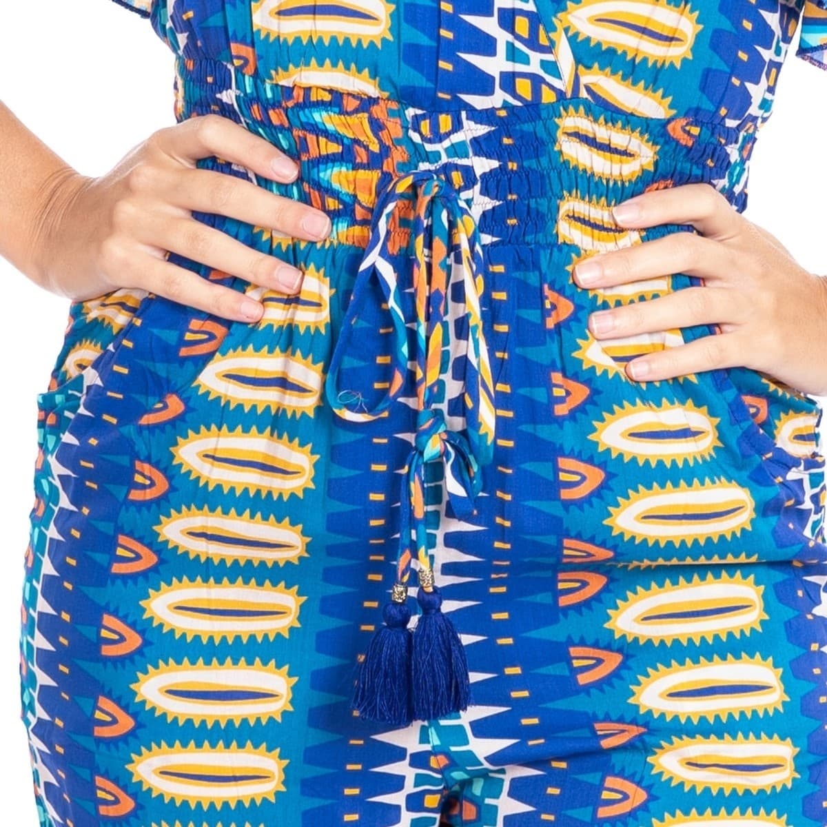 Women's Jumpsuits Isla Bonita By Sigris Blue