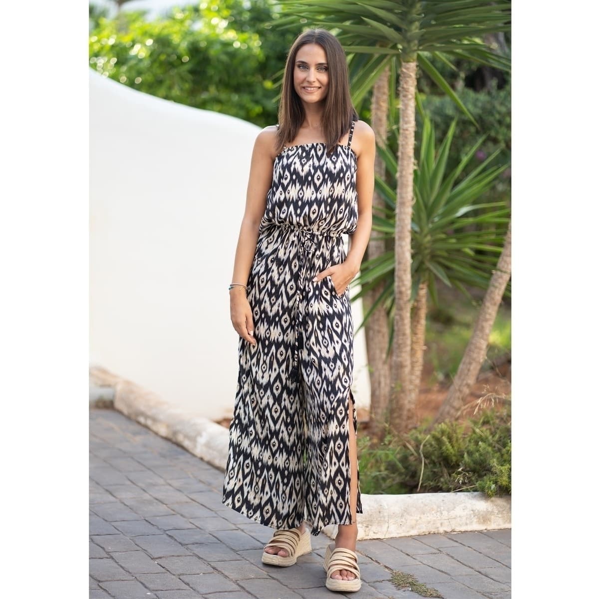 Women's Jumpsuits Isla Bonita By Sigris Black