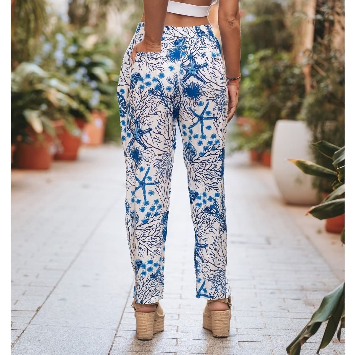 Women's Pants Isla Bonita By Sigris Blue