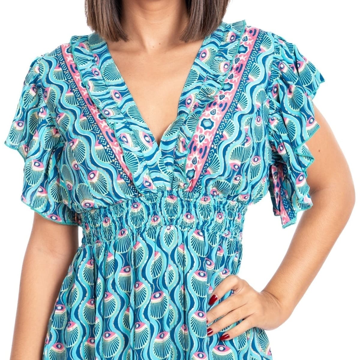 Women's Dresses Isla Bonita By Sigris Blue