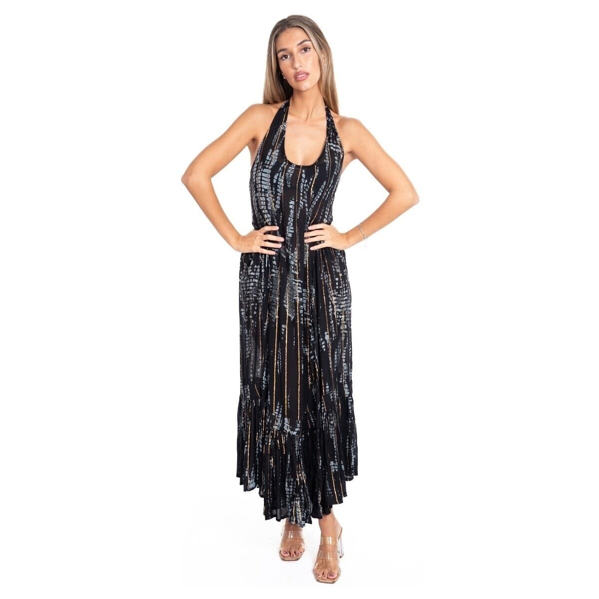 Μακριά Φορέματα Isla Bonita By Sigris Μακρύ Μίντι Φόρεμα