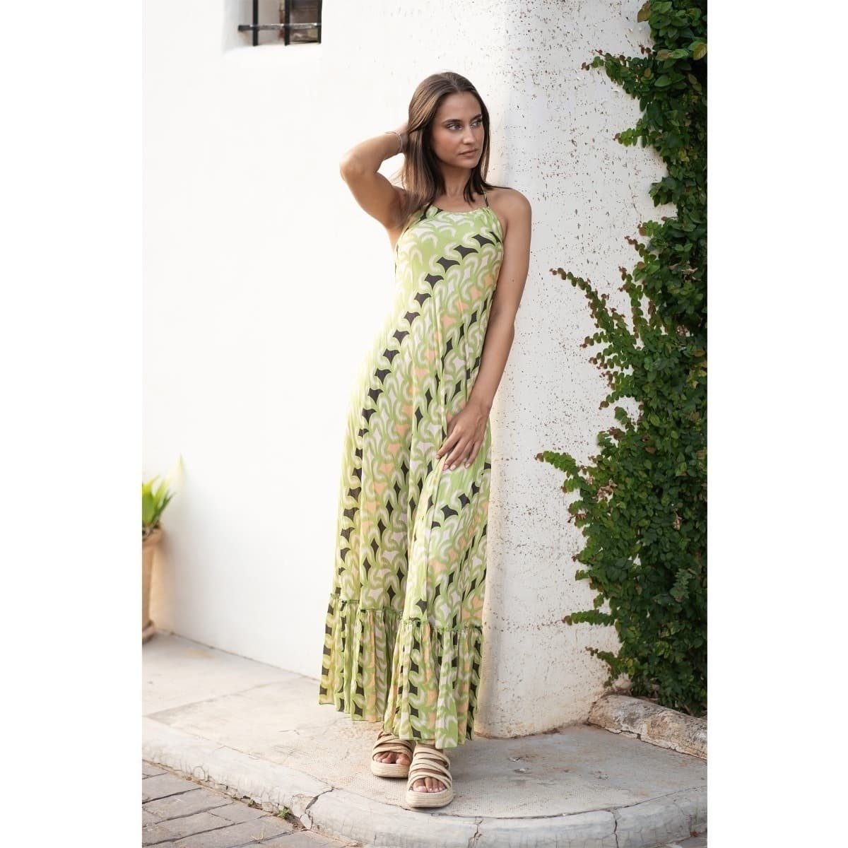 Women's Dresses Isla Bonita By Sigris Yellow