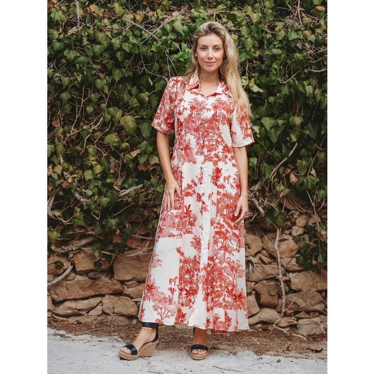 Women's Dresses Isla Bonita By Sigris Red