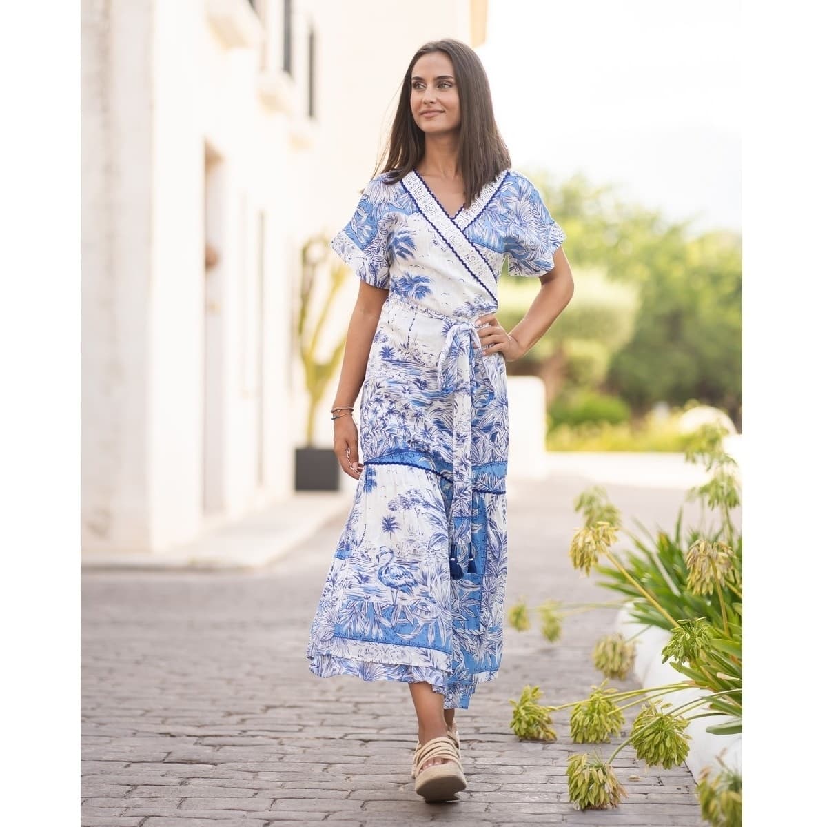 Women's Dresses Isla Bonita By Sigris Blue