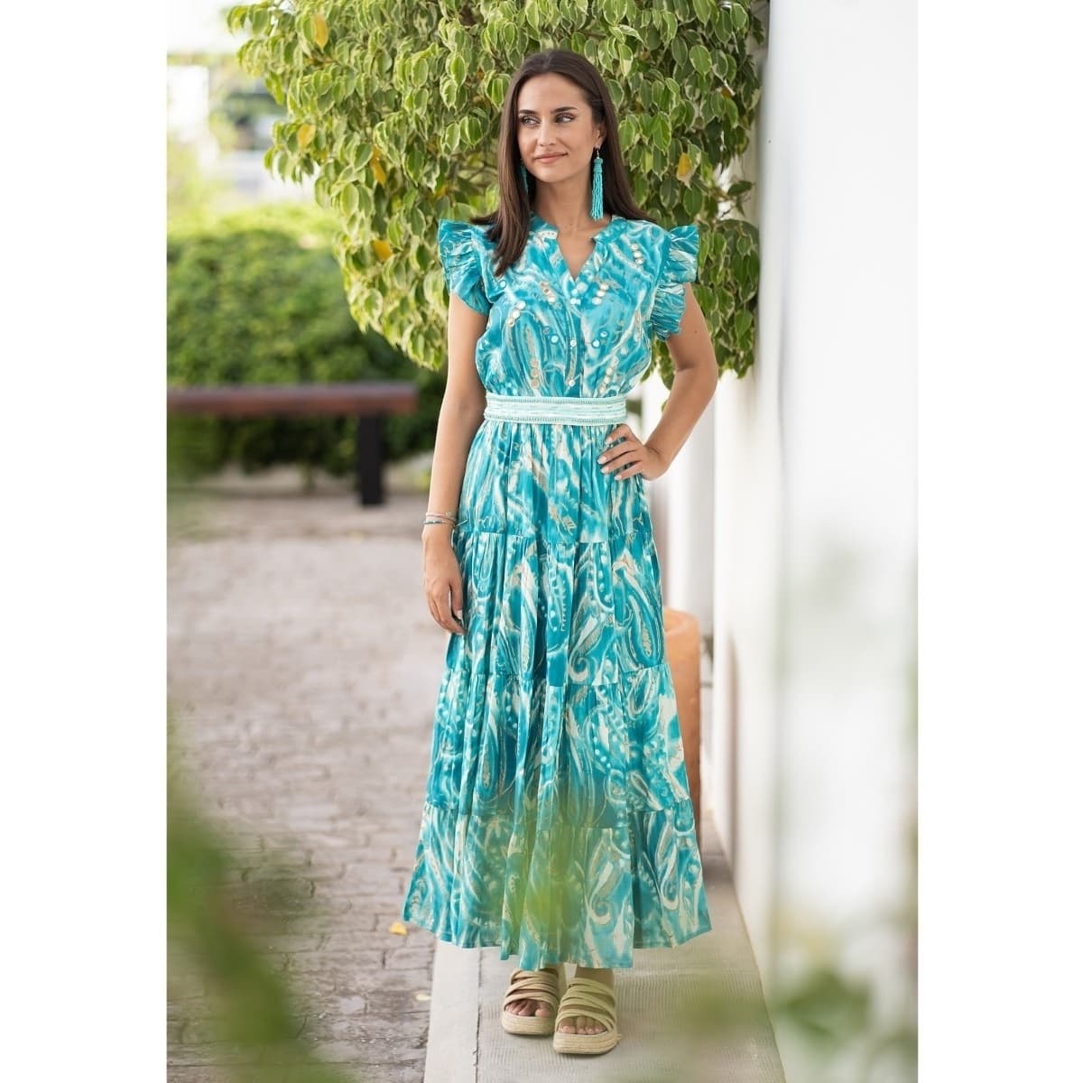 Women's Dresses Isla Bonita By Sigris Green