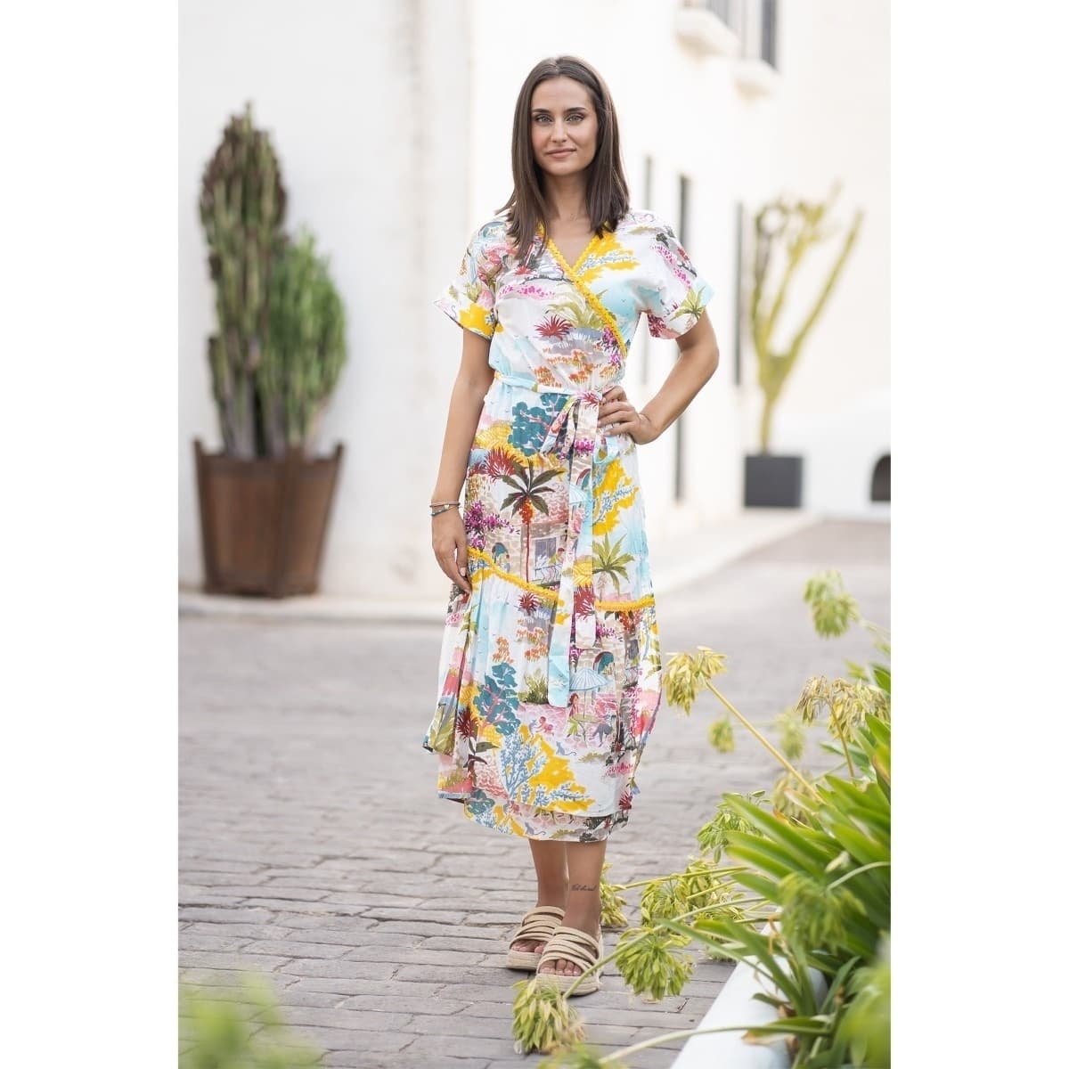 Women's Dresses Isla Bonita By Sigris Yellow