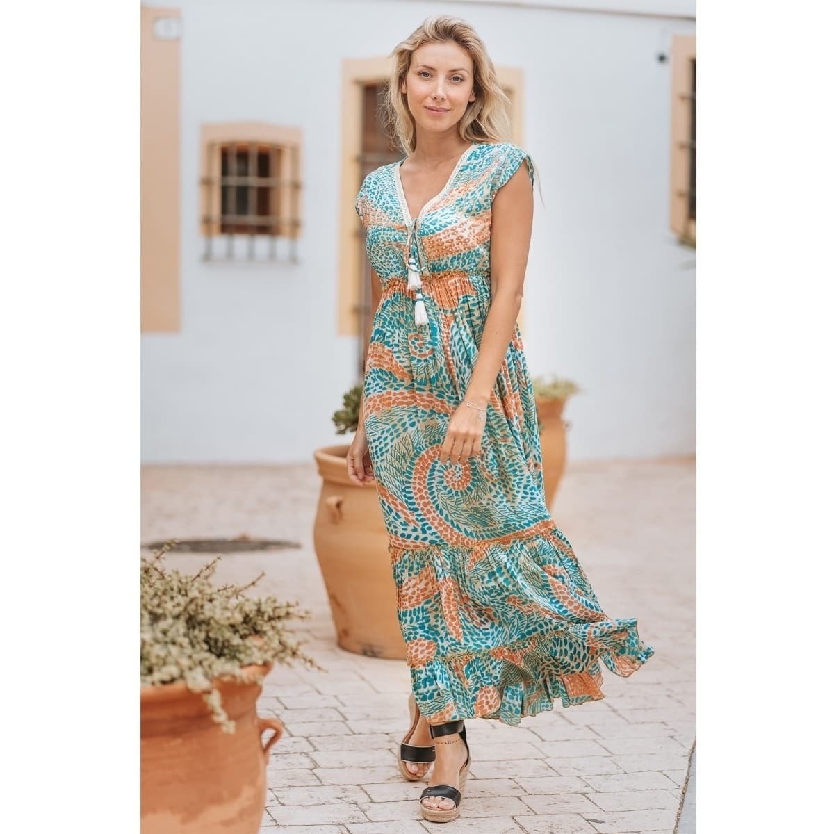 Women's Dresses Isla Bonita By Sigris Green