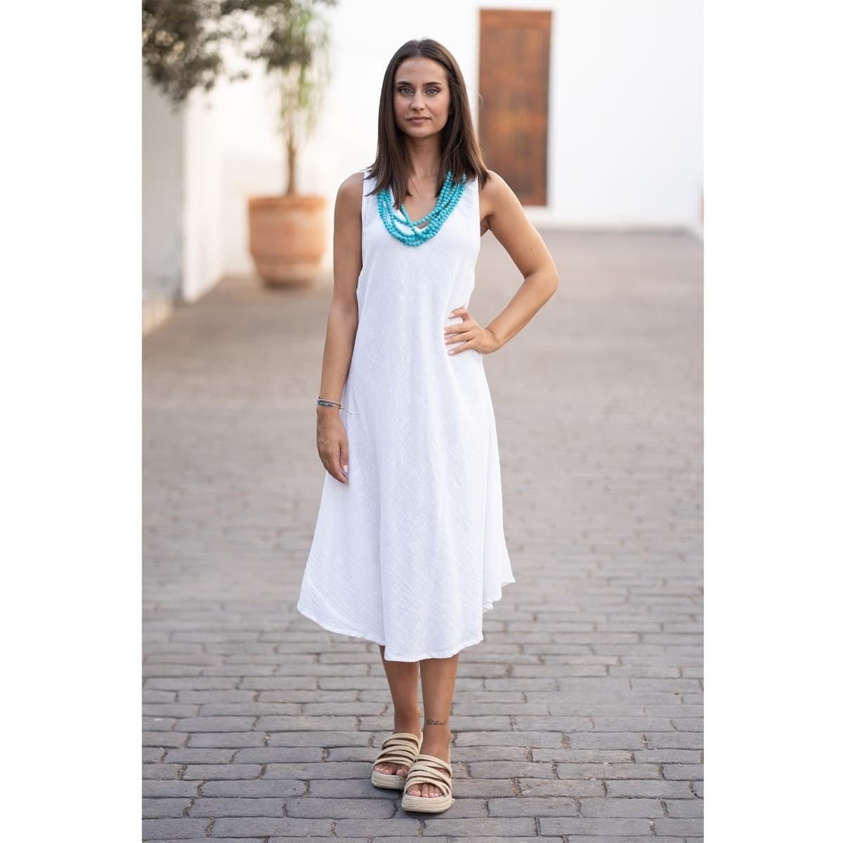 Women's Dresses Isla Bonita By Sigris White