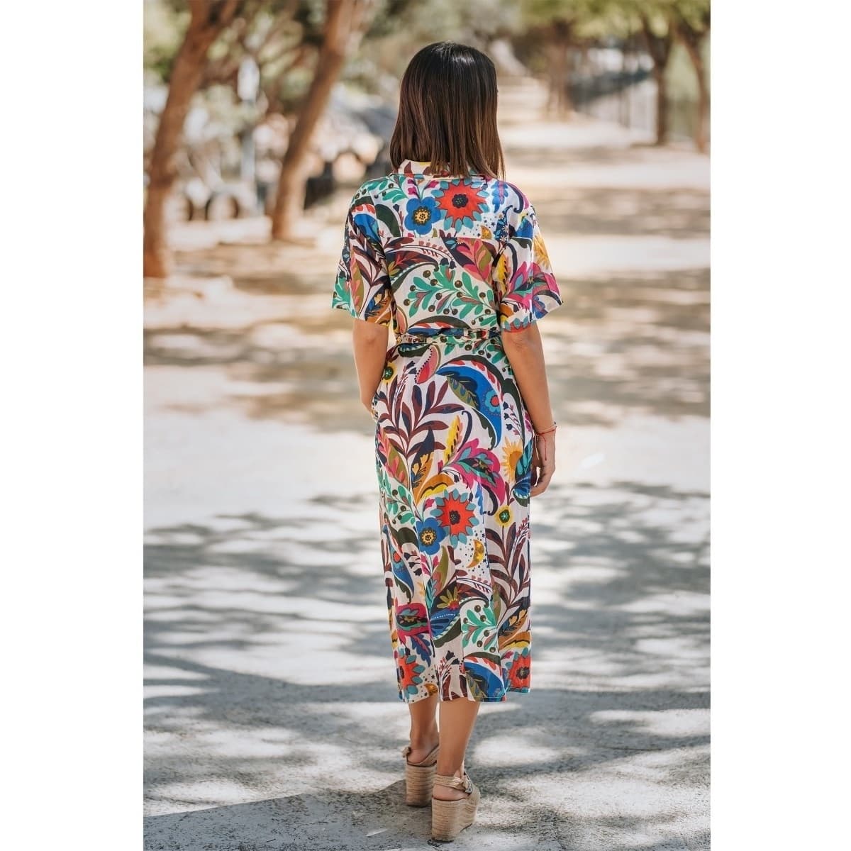 Women's Dresses Isla Bonita By Sigris Multicolor