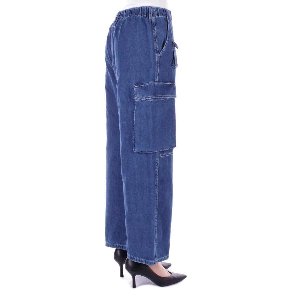 Girls' Pants Mm6 Maison Margiela Blue