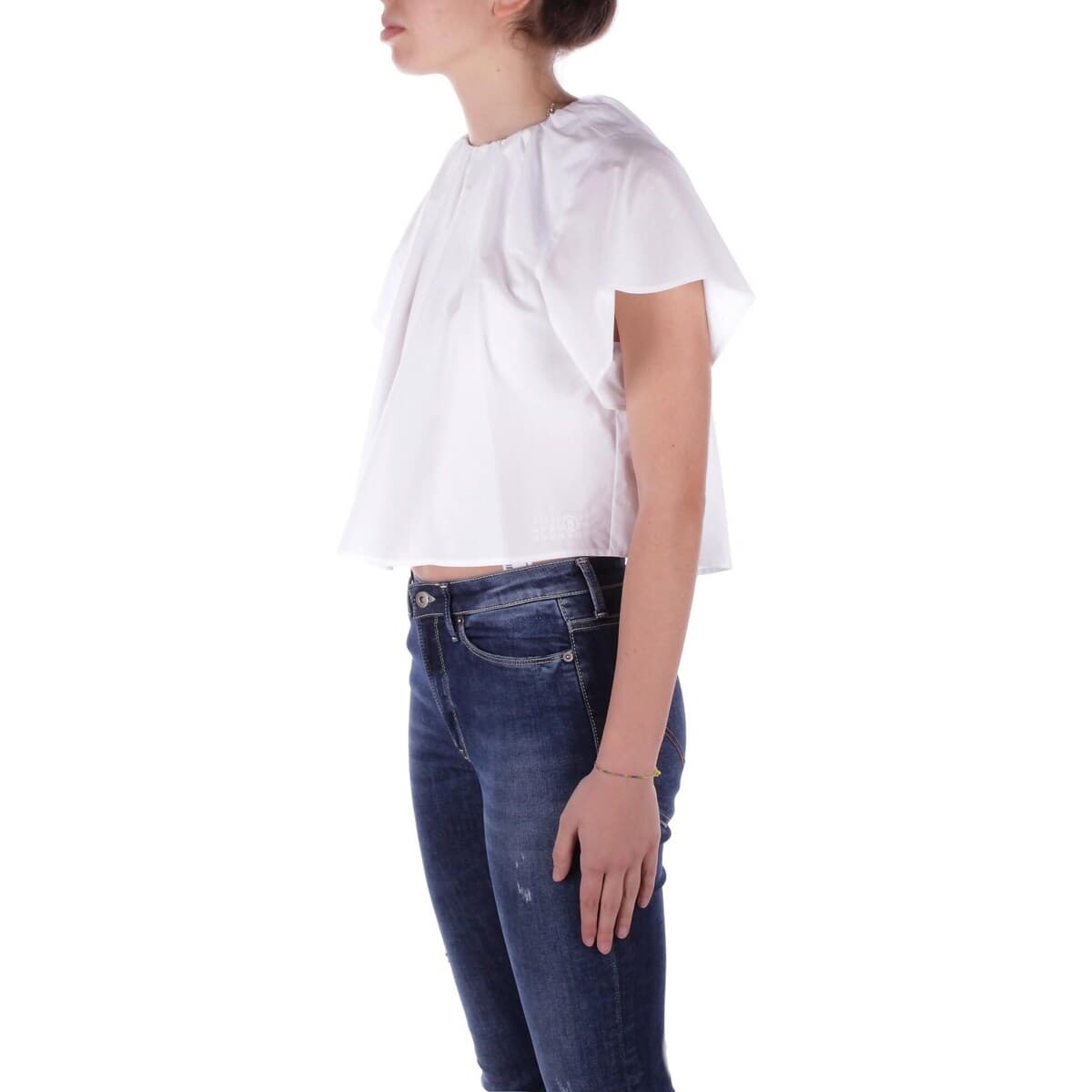 Girls' T-Shirts Mm6 Maison Margiela White