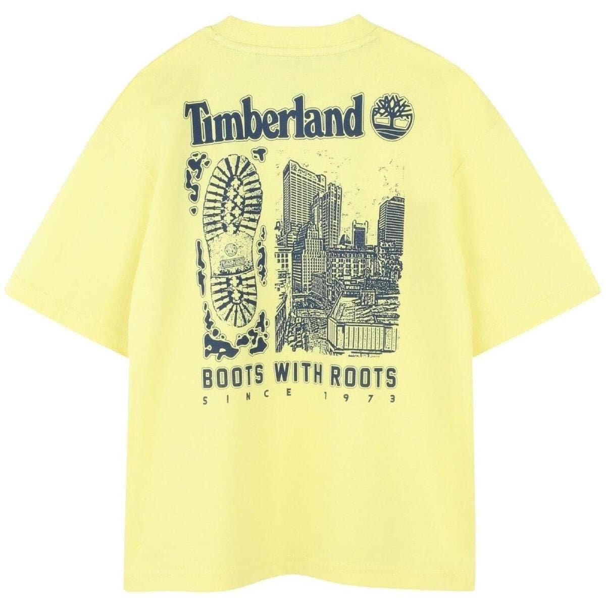 Boys' T-Shirts Timberland Yellow