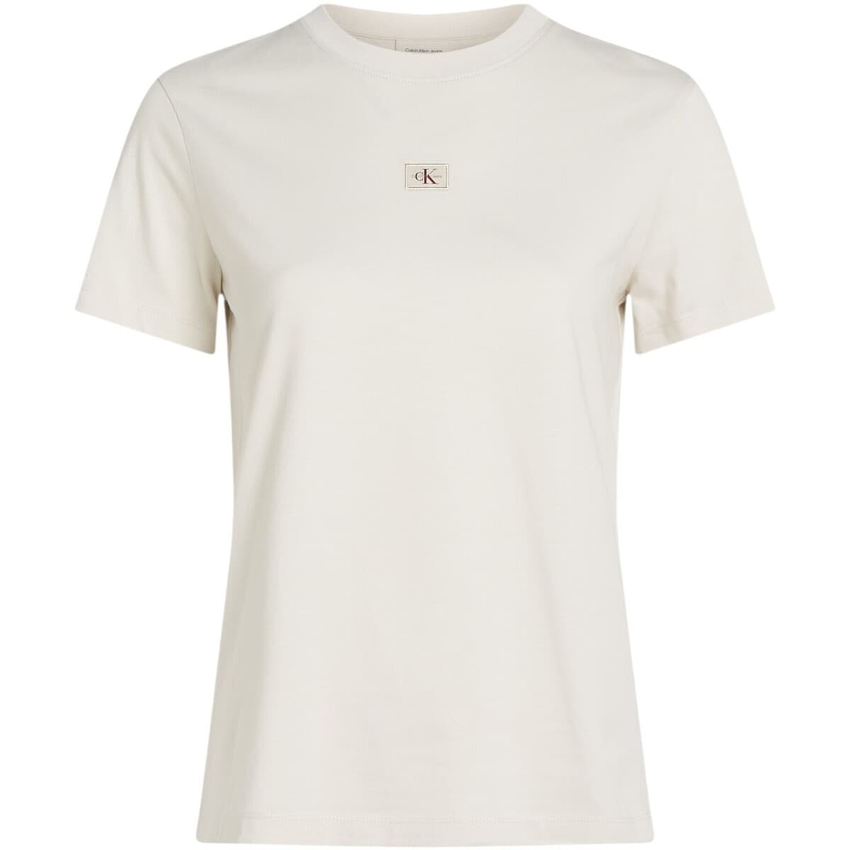 Women's T-Shirts Calvin Klein Beige