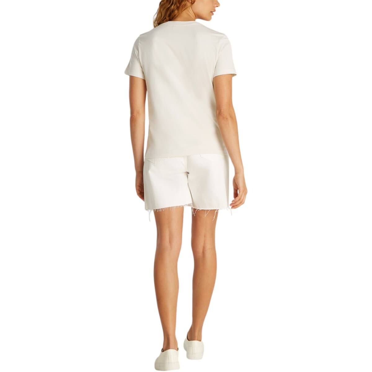 Women's T-Shirts Calvin Klein Beige