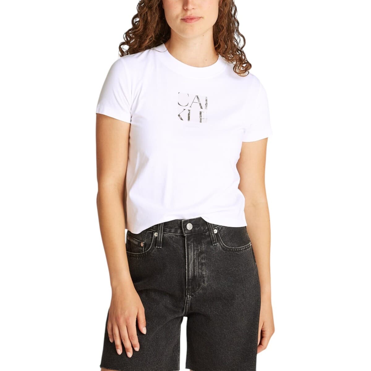 Women's T-Shirts Calvin Klein White