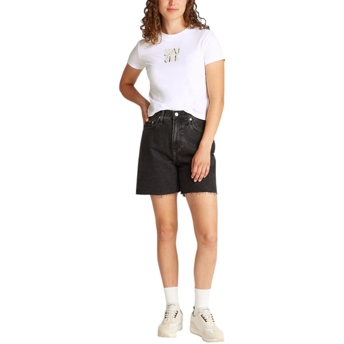 Women's T-Shirts Calvin Klein White