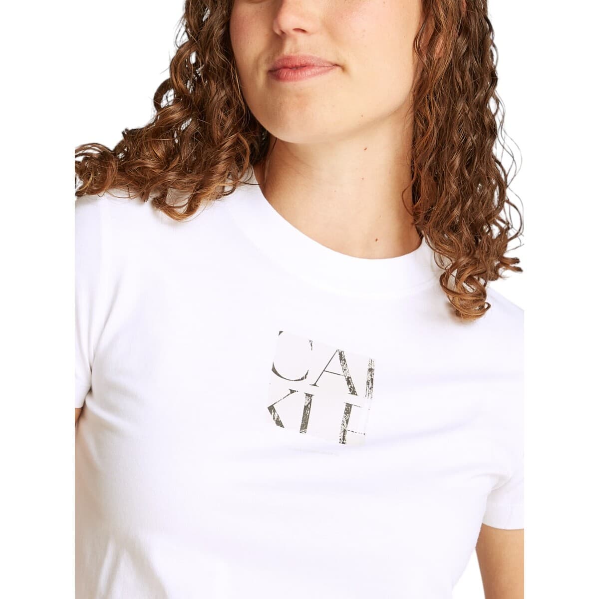Women's T-Shirts Calvin Klein White