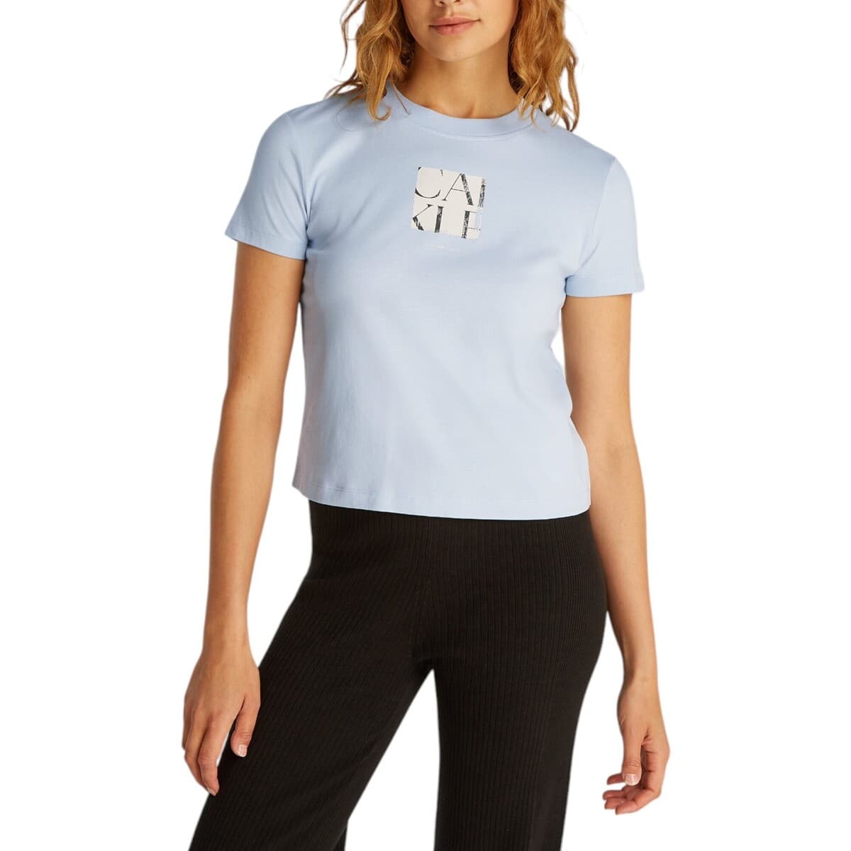 Women's T-Shirts Calvin Klein Blue