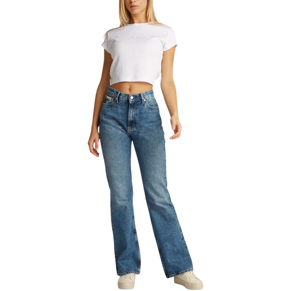 Women's T-Shirts Calvin Klein White