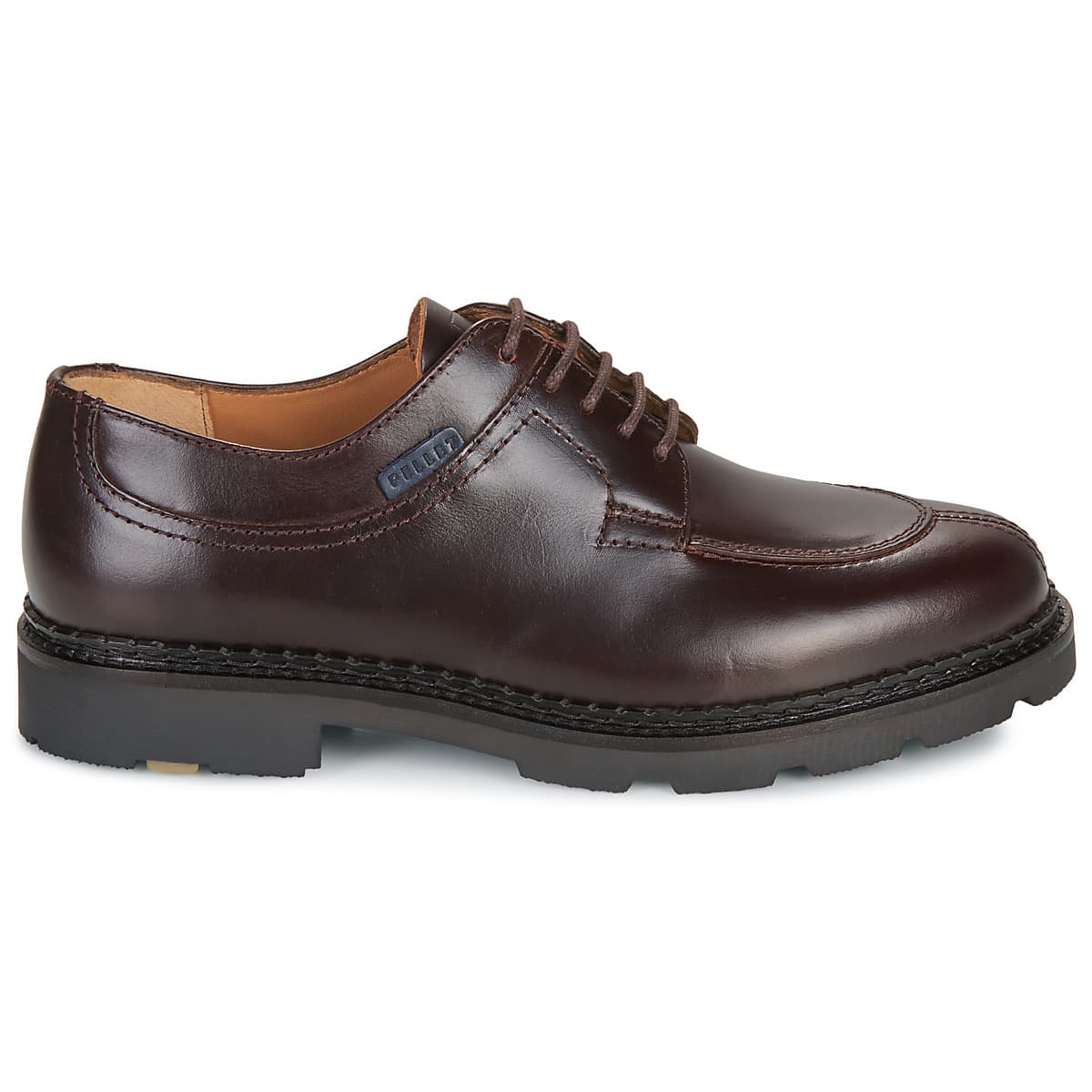 Men's Derby Shoes Pellet Brown